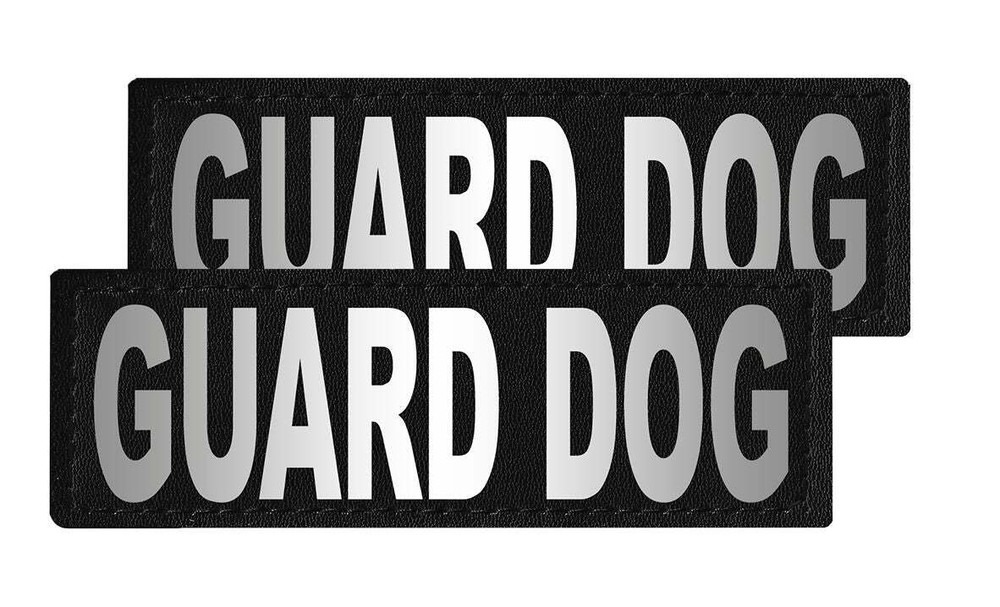 Removable Patches (2 Per Pack) - 1.5 x 4" GUARD DOG