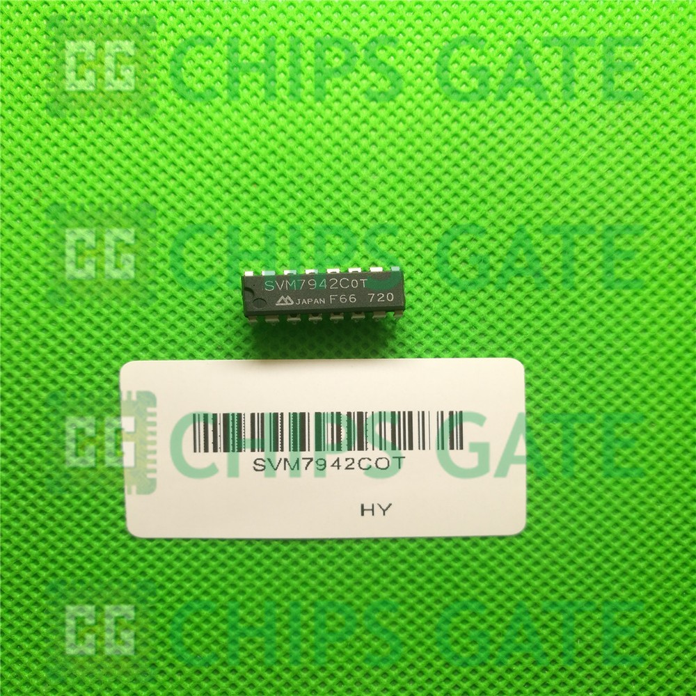 2PCS NEW SVM7942COT EPSON 9721+ DIP-16