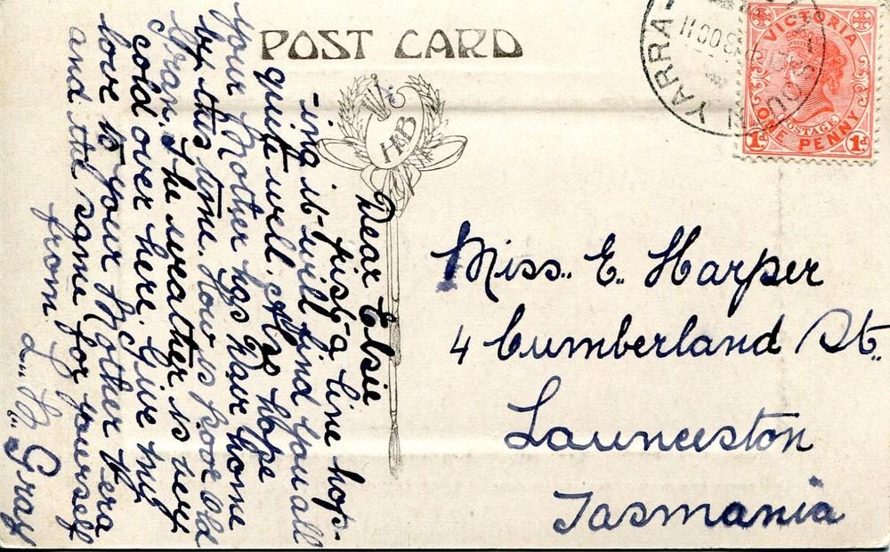 Government House, Melbourne - Postcard