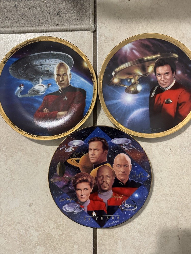 Startrek Star Trek plate