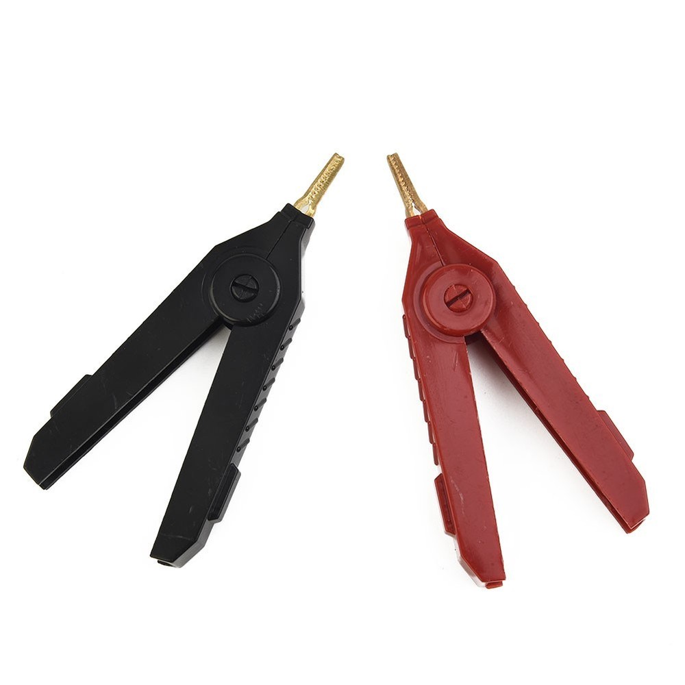 Practical Clips Lcr Test Clips Accessories Black + Red Copper
