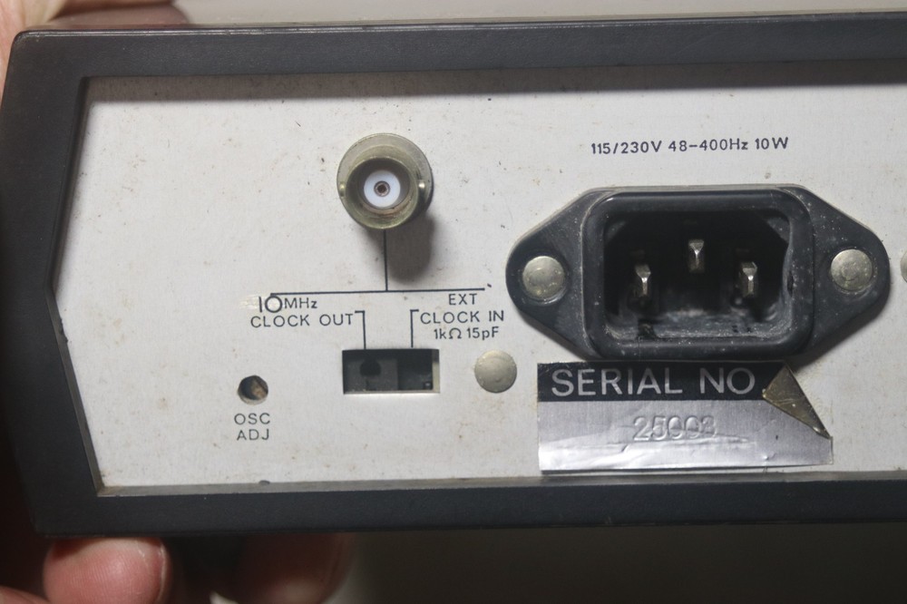 Kontron Electronic 100mhz Counter Timer Model 6003