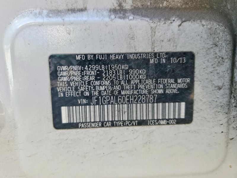 Engine ECM Electronic Control Module 2.0L Automatic CVT Fits 14 IMPREZA 1428816