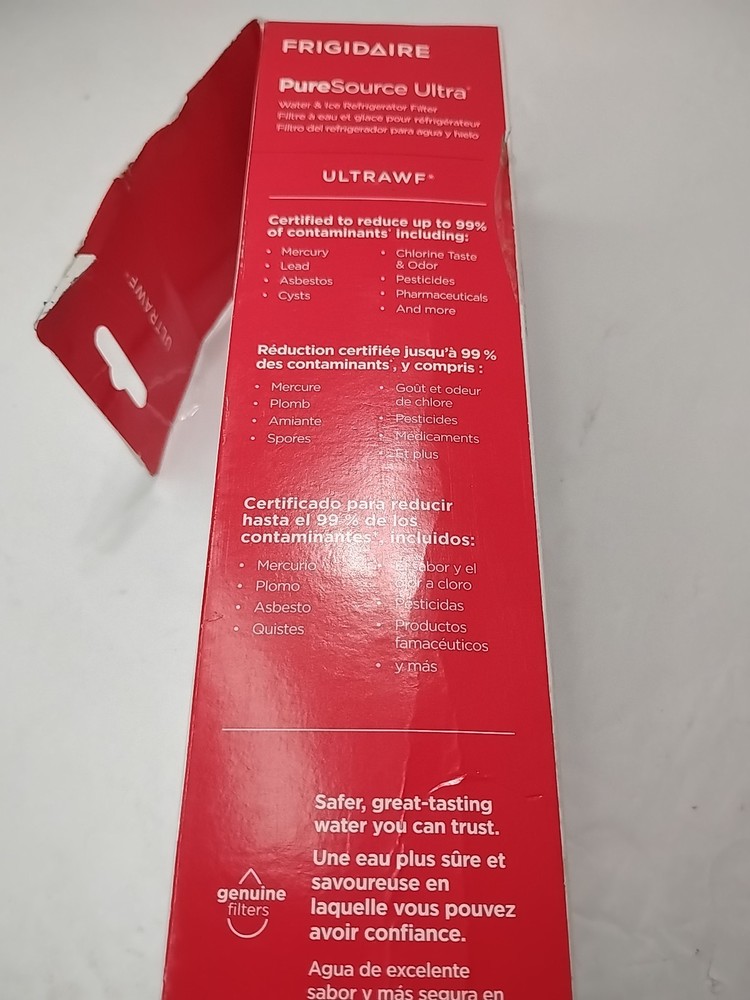Frigidaire PureSource Ultra Water And Refrigerator Filter Ultrawf