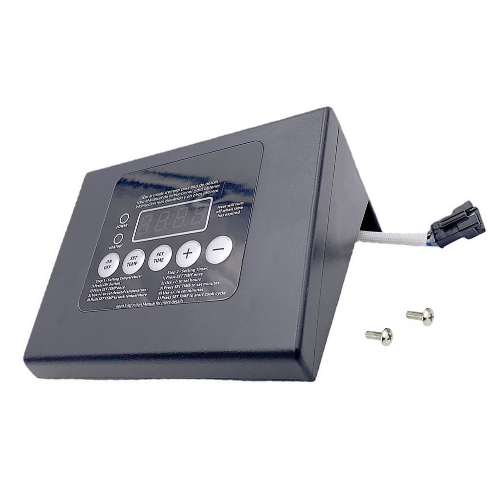 Black Digital Thermostat Panel Controller Board Repair Part For Masterbuilt