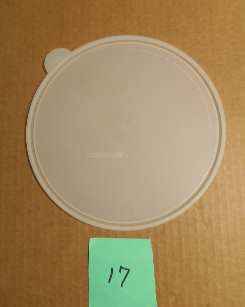 Tupperware 2578A Clear Replacement Lid Only G17