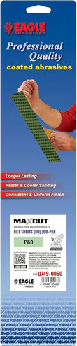Eagle Abrasives Maxcut S-Tack File Sheets