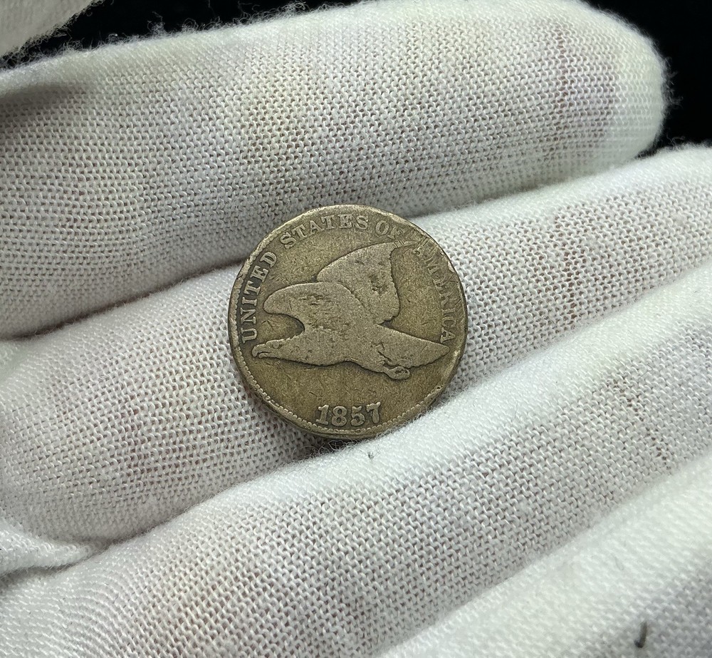 1857 Flying Eagle Small Cent - U280