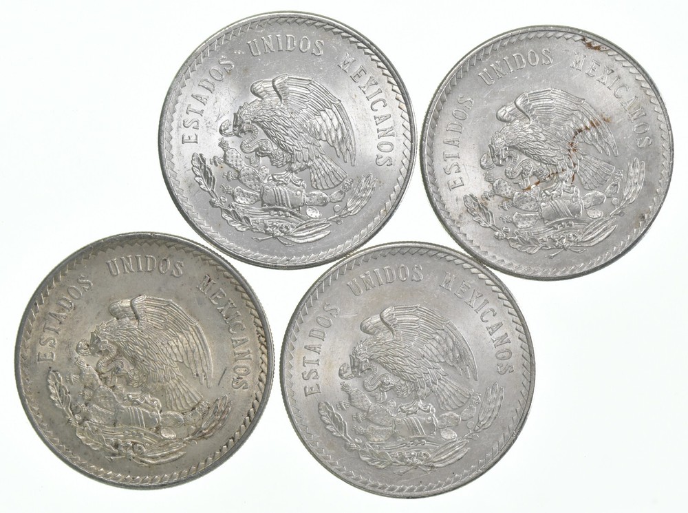 BU 1948 MO Mexico 5 Pesos Silver