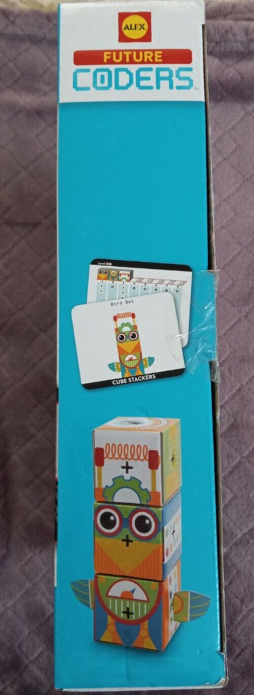 Future Coders Cube Stackers Introduction to Coding 67 Piece Set Alex Games