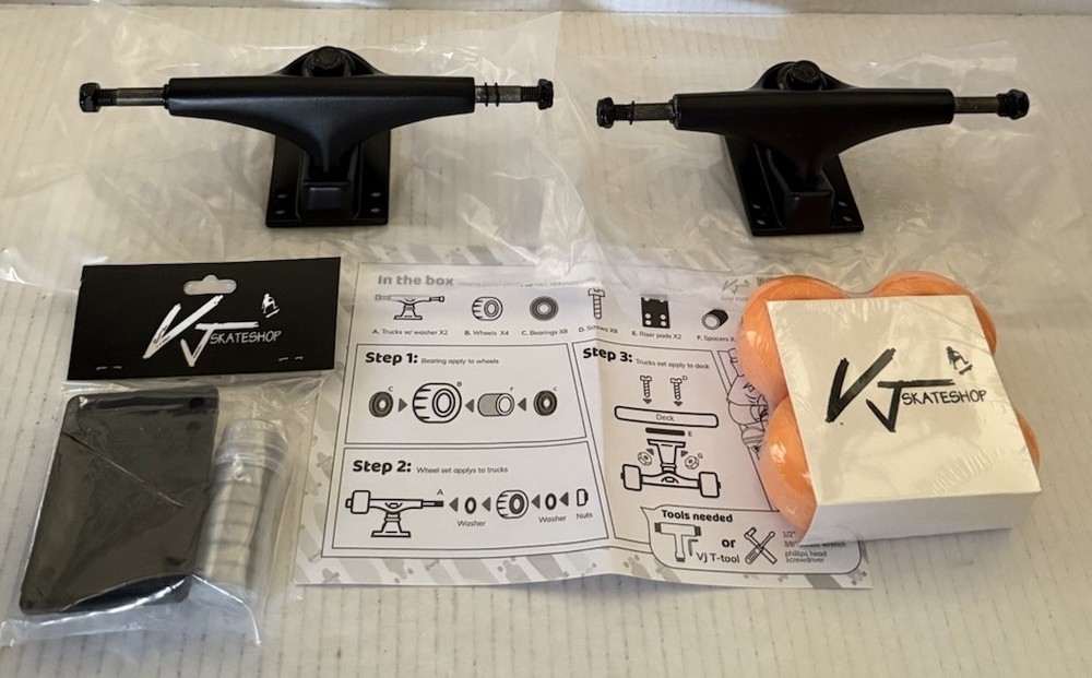 Skateboard Trucks and Wheels