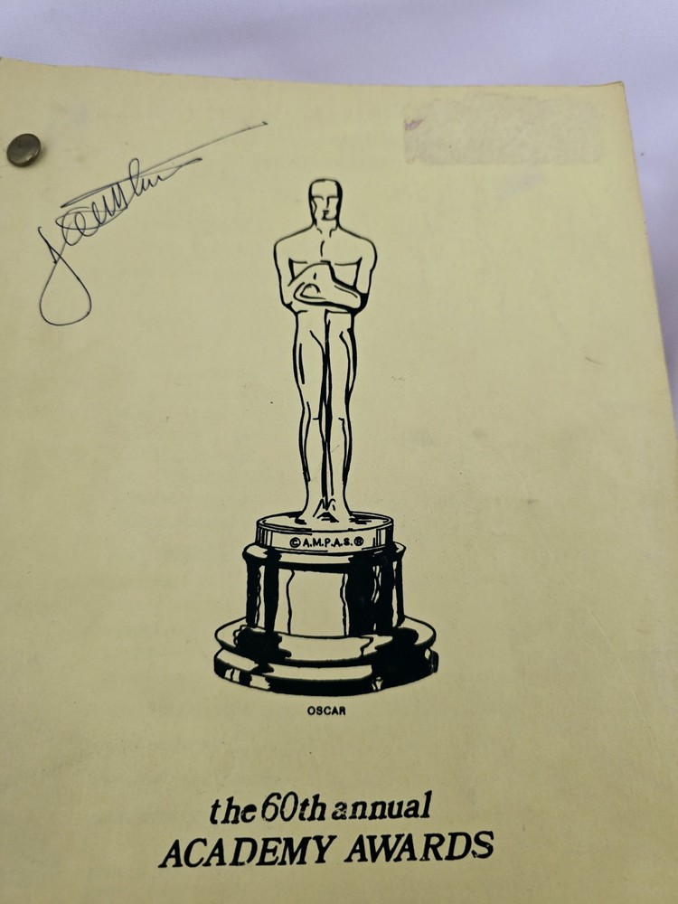 60th Academy Awards Script