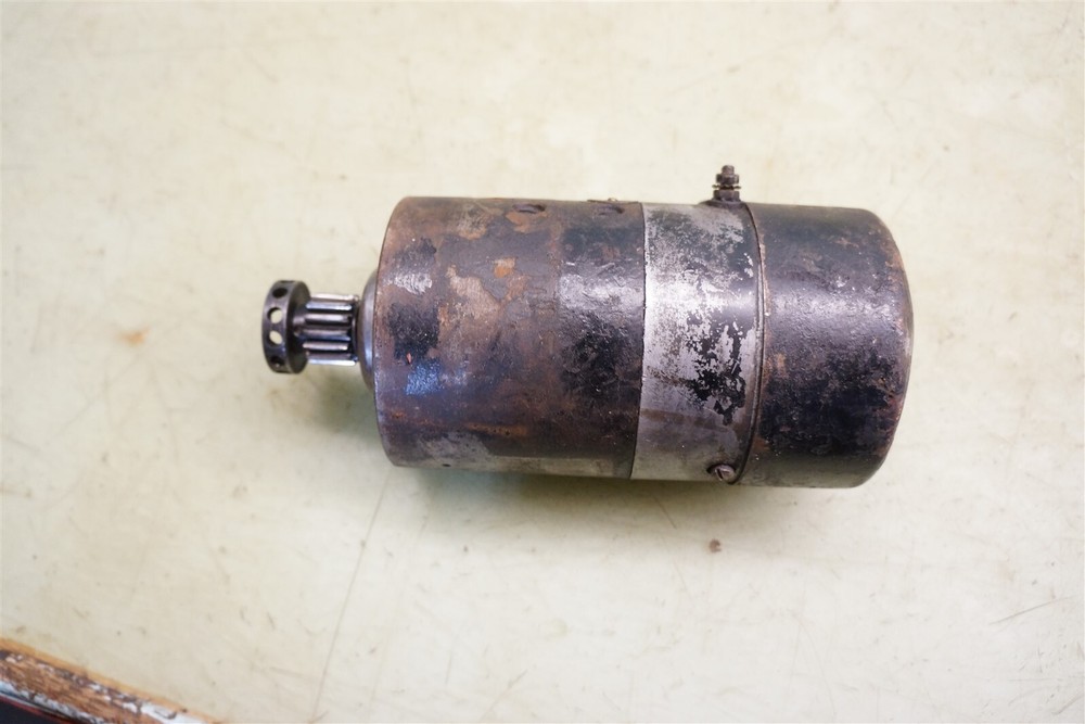 32 E 3 BRUSH 6 VOLT GENERATOR ORIGINAL PATINA KNUCKLEHEAD FLATHEAD *2463A
