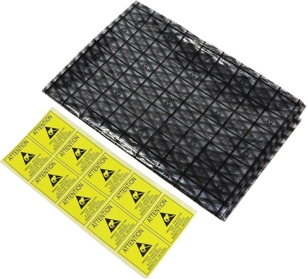 ESD Shielding Bag Set - 40 Assorted Anti-Static Bags for Electronics Protection