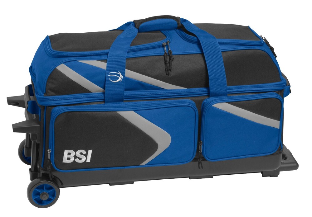 BSI Dash 3 Ball Roller Bowling Bag Blue