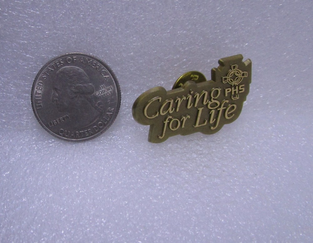 Caring For Life PHS Plastic Pin