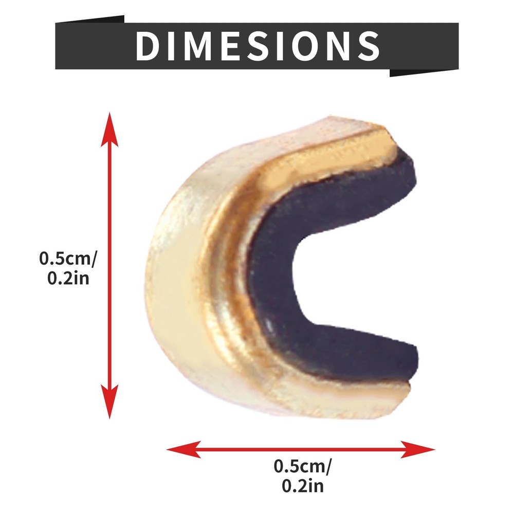 Bow String Nock Points - 40 Packs Arrows Bowstring Nocking Point Set Archery Acc
