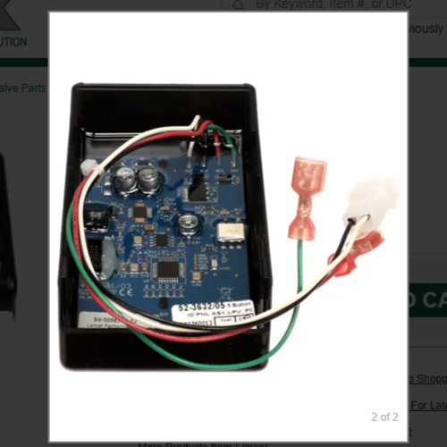 ID PANEL ASSEMBLY LANCER PERFORMANCE VALVE PORTION CONTROL #52-3632/04