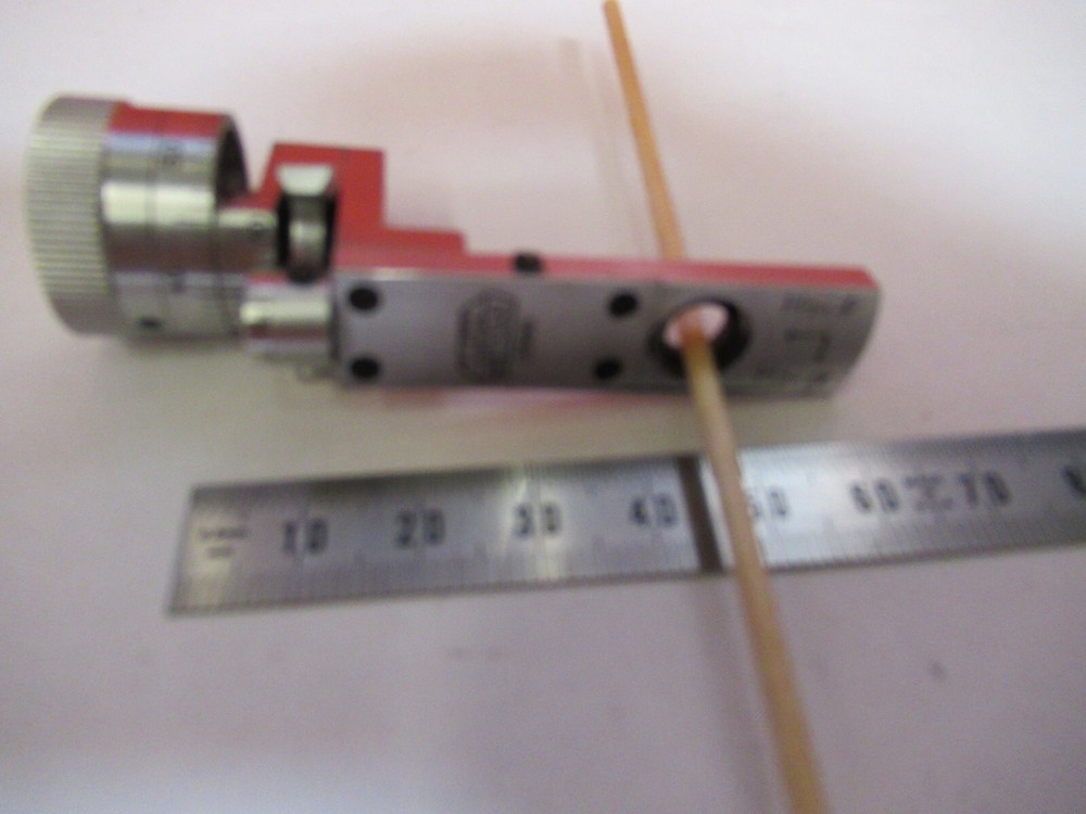 LEITZ GERMANY BEREK COMPENSATOR OPTICS MICROSCOPE PART AS PICTURED S4-B-55