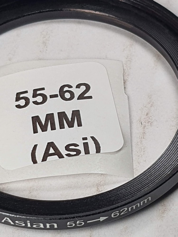55-62mm Metal Step Up Lens Filter Converting Adapter Ring 55mm-62mm E55-E62