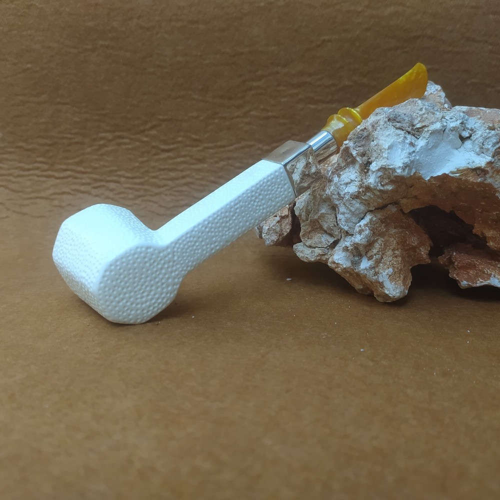 Private Design Meerschaum Pipe Spigot Stem