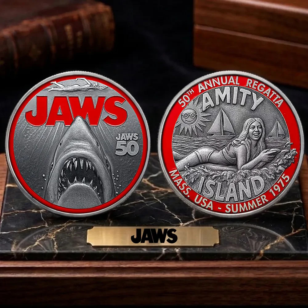 Jaws 50th Anniversary Commemorative Coin