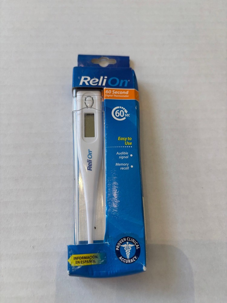 ReliOn 60 Second Digital Thermometer Oral