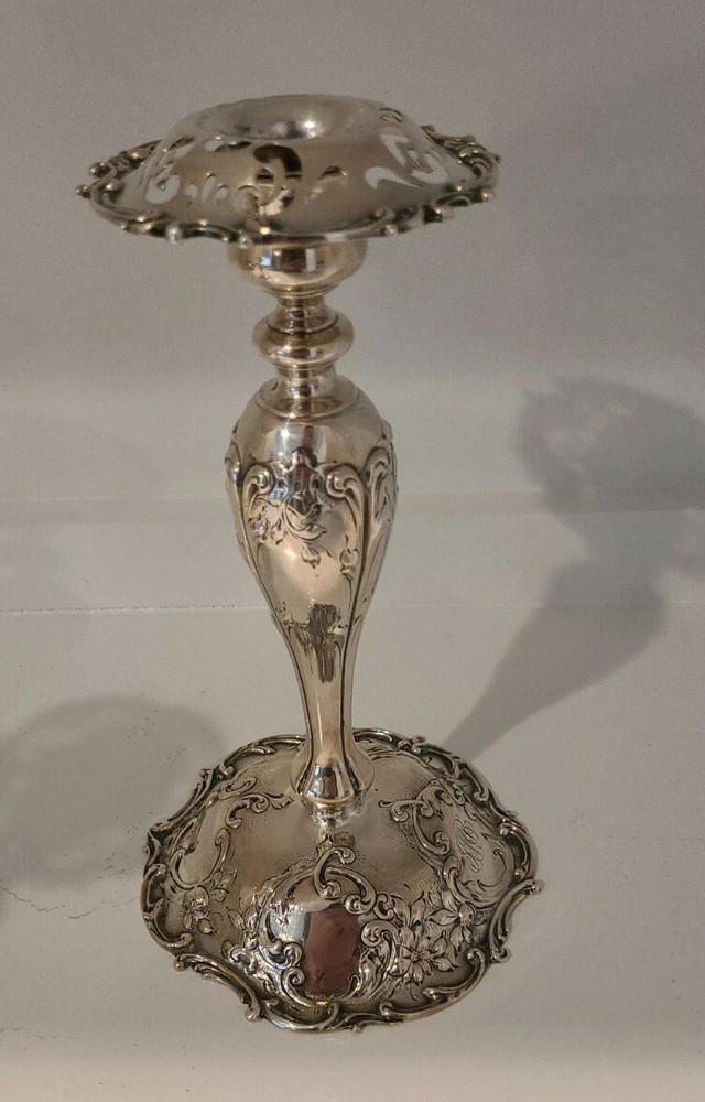 MAUSER STERLING SILVER CANDLESTICKS