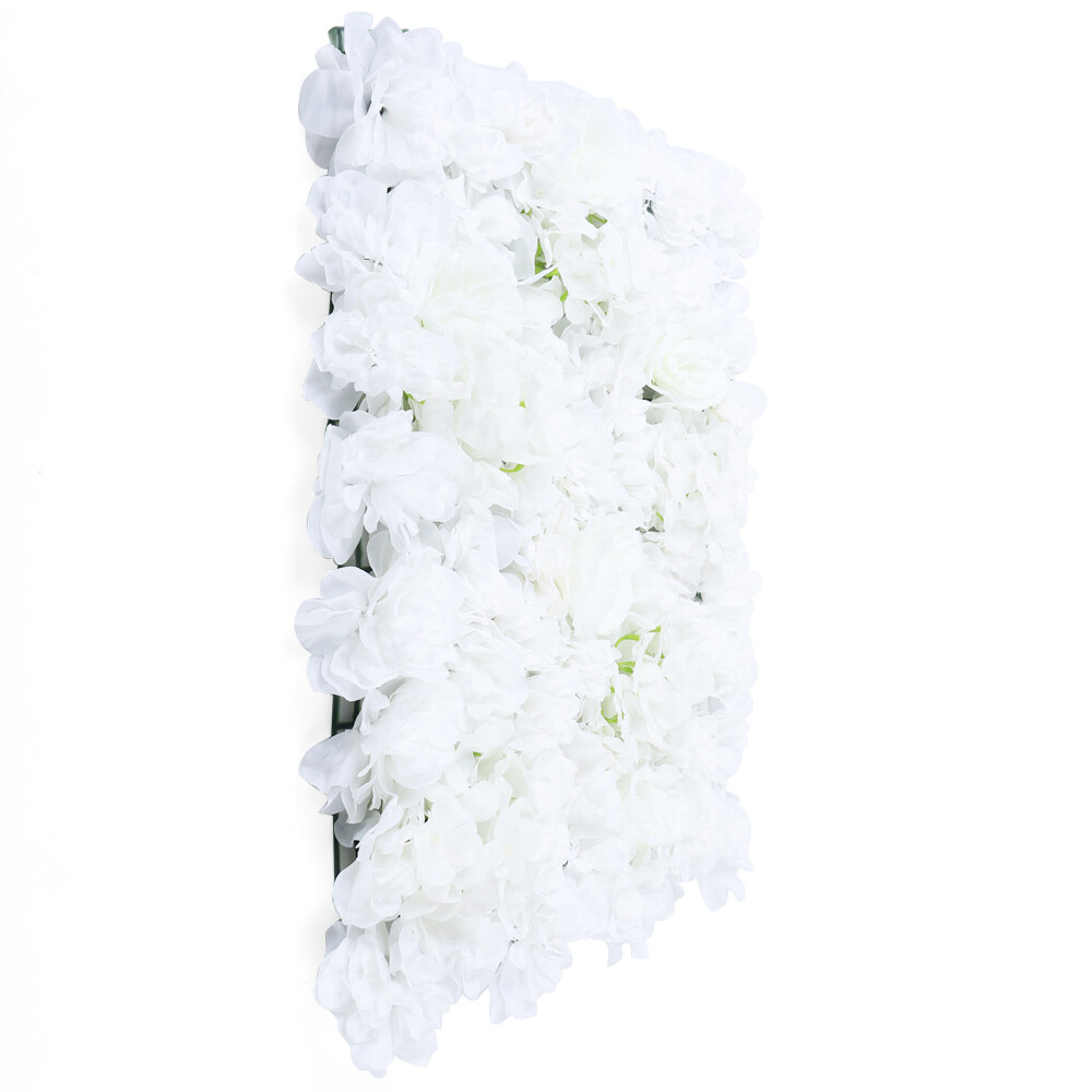 6 Pcs Artificial Flower Wall Panel Venue Backdrop Wedding Party Background Decor
