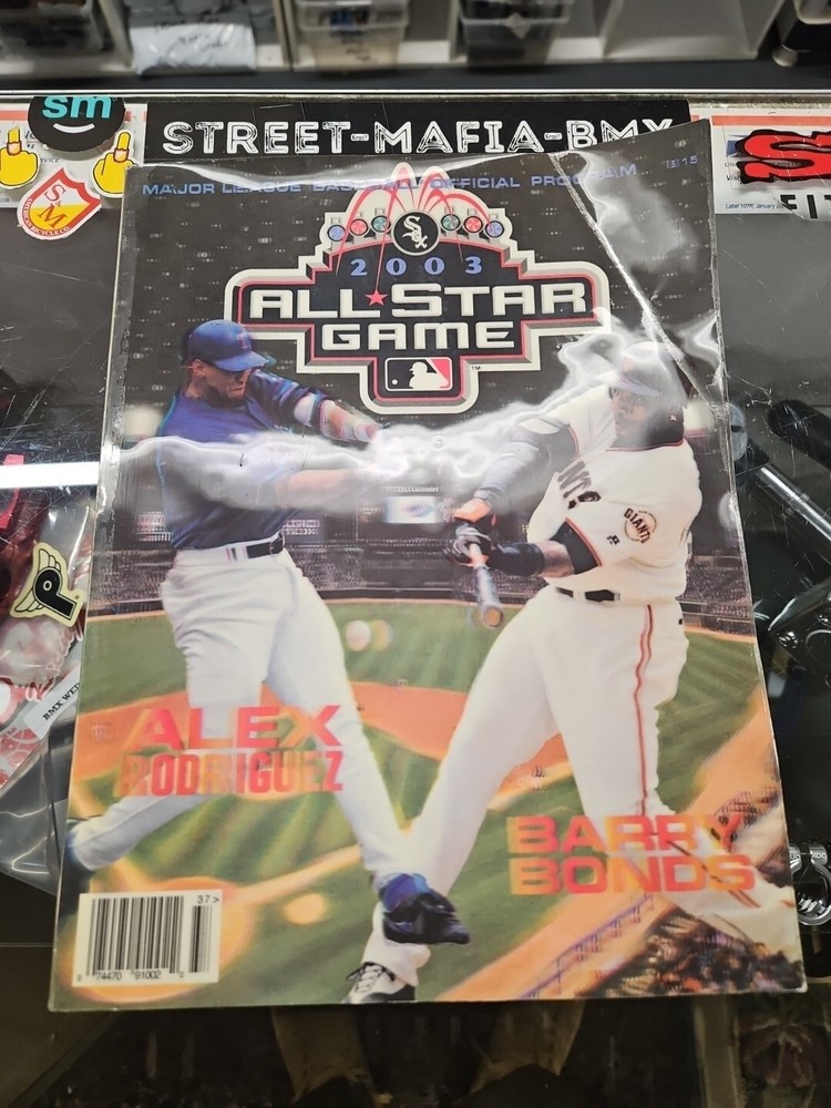 2003 AllStar Game MLB Official Program CellularField Chicago White Sox SF Giants