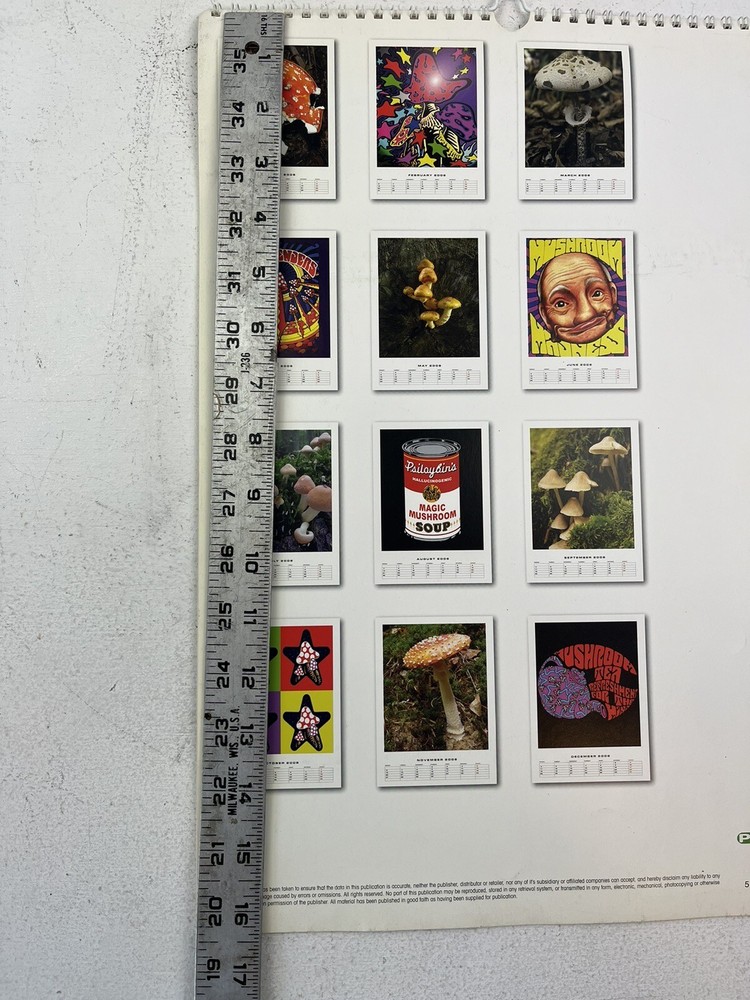 Magic Mushroom 2006 Popkorn Calendar