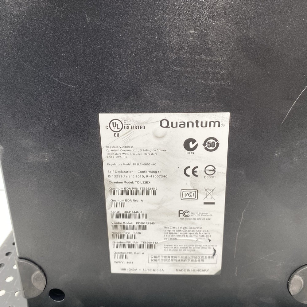 Quantum TC-L32BX External Tape Drive