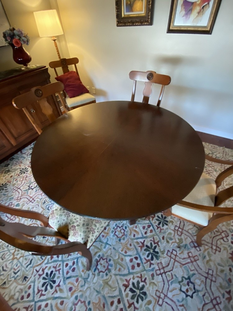 11 Piece Ethan Allen British Classics Dining Room Set