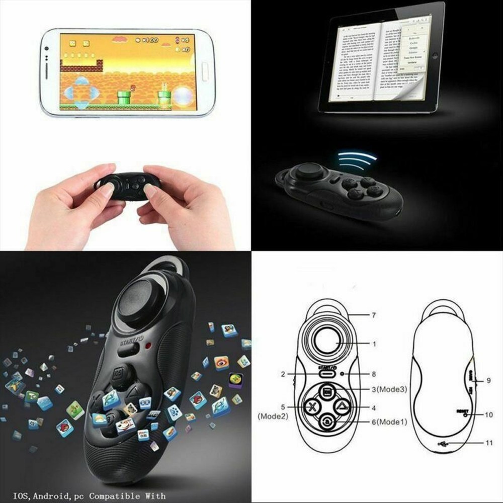 Mini Gamepad Game Controller Remote Gamepad For IOS/Android Smartphone Joystick