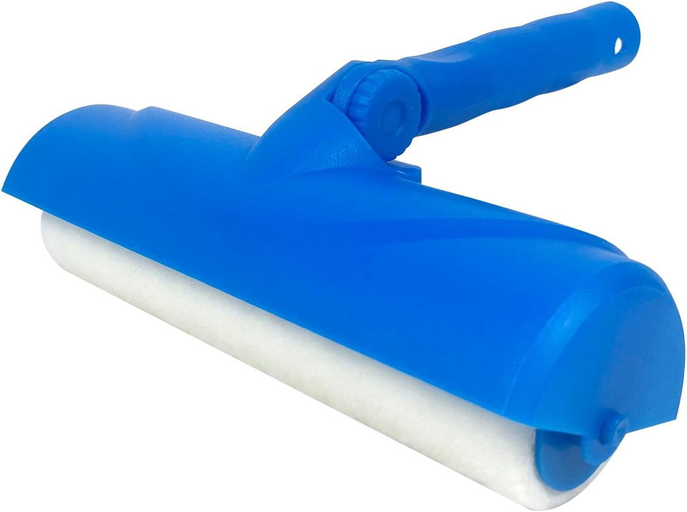 10 Inch Ceiling Paint Roller with Shield Roller and Shield with Adjustable Head
