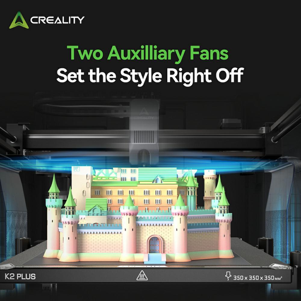 Creality K2 Plus Combo 3D Printer With CR-Scan Otter 3D Scanner