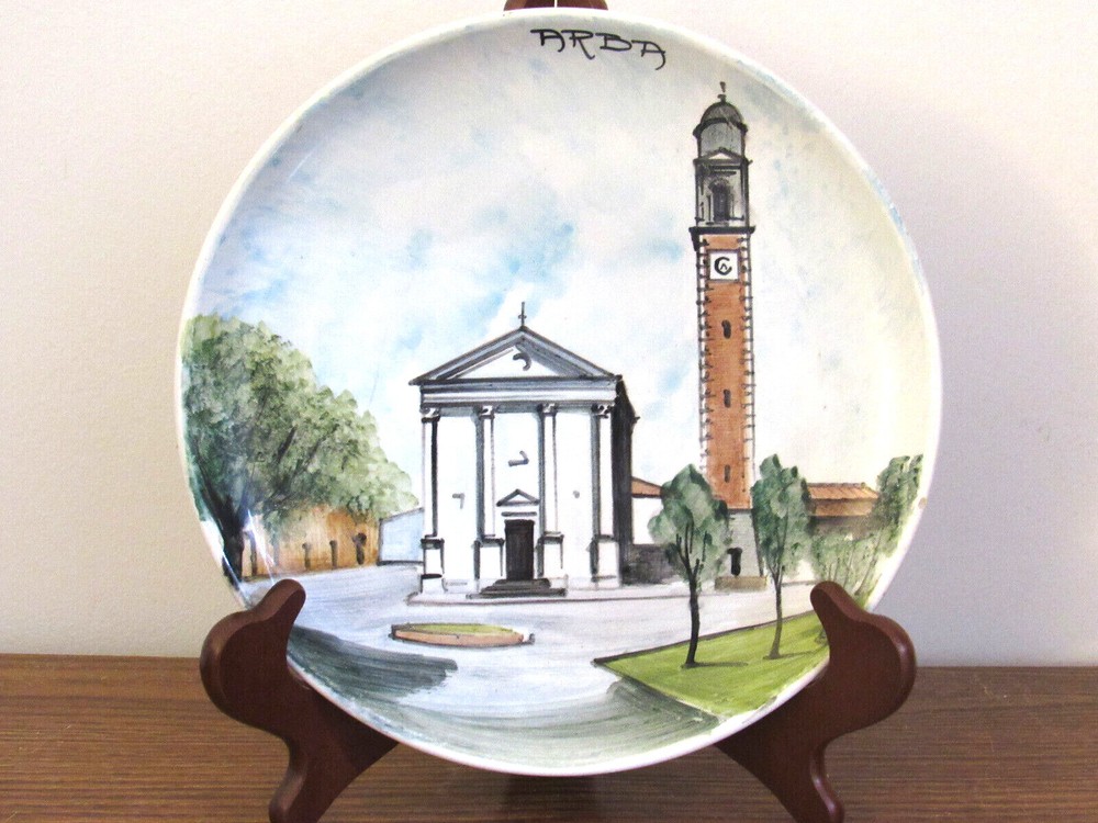 Decorative Wall Hanging ARBA Israel Scenic Plate