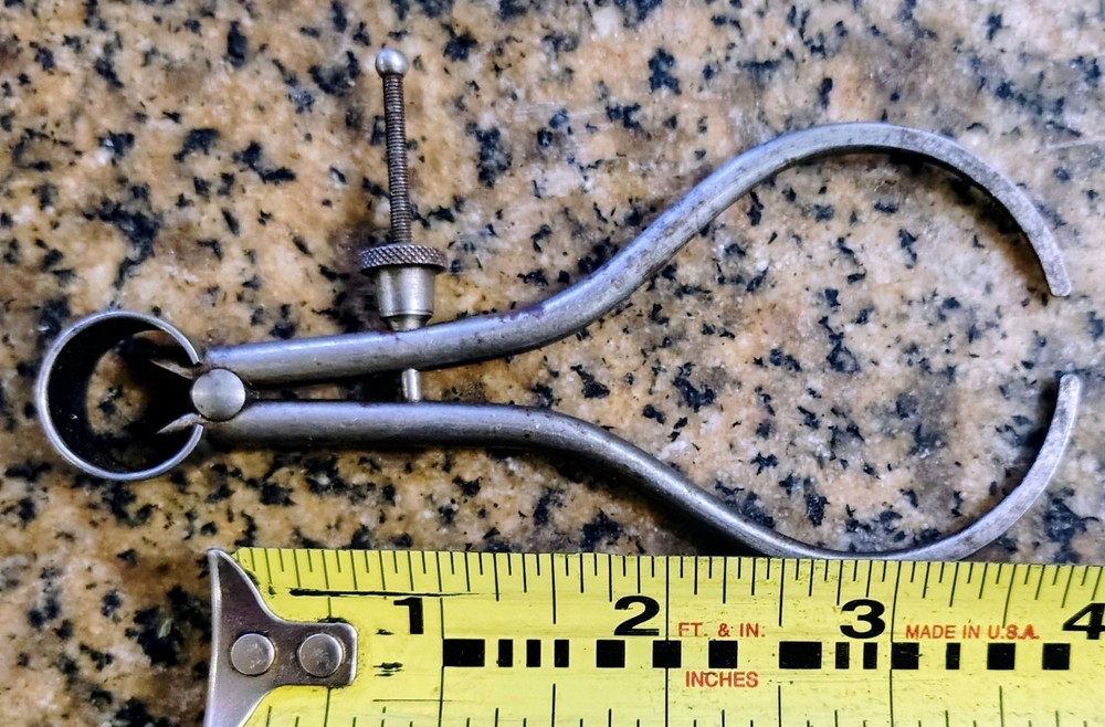 🗽LUFKIN RULE MINI 4" OD CALIPER