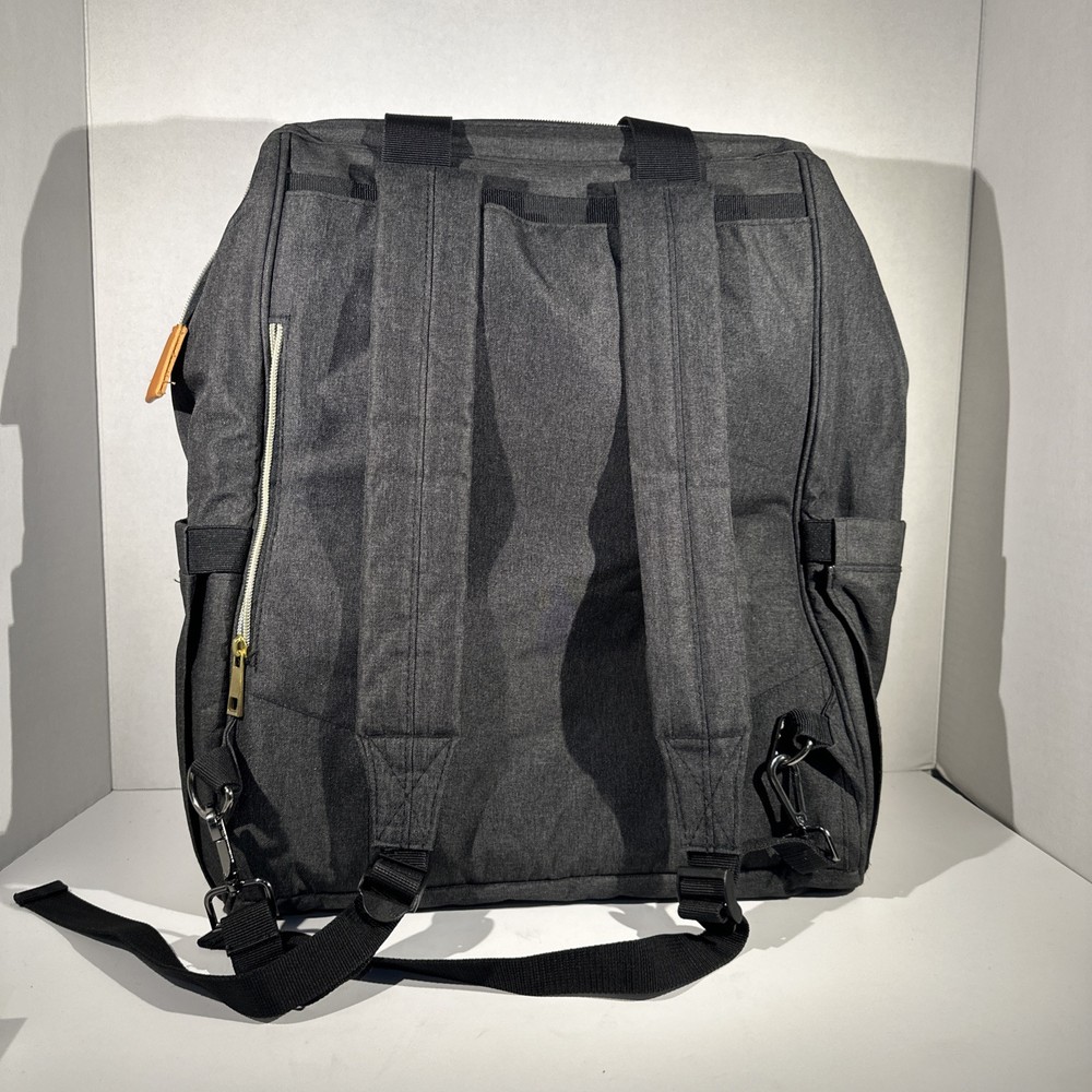 Teamoy Grey Brest Pump Large Backpack diaper bag