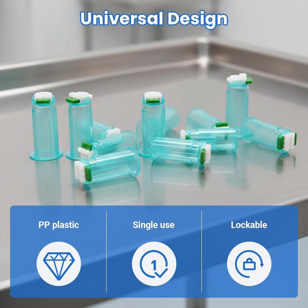50/100Pcs Pins Holder Disposable Stitching Tools for Suture Procedure Training