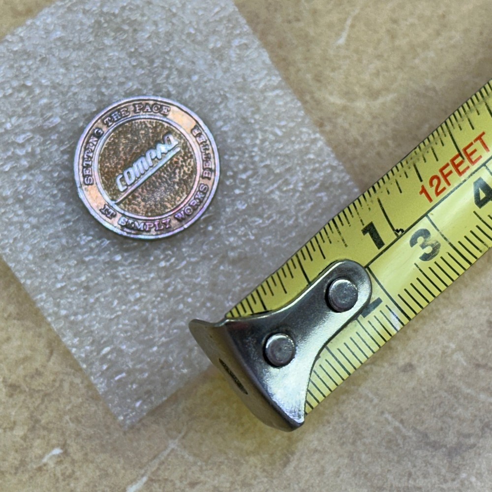 PIN: Compaq Computer - "Setting the pace" - Vintage Original - Very Rare