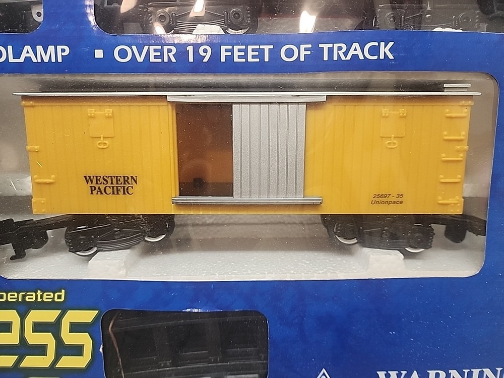 NEVER OPENED! Battery Operated Express Train Set. N.O.S.