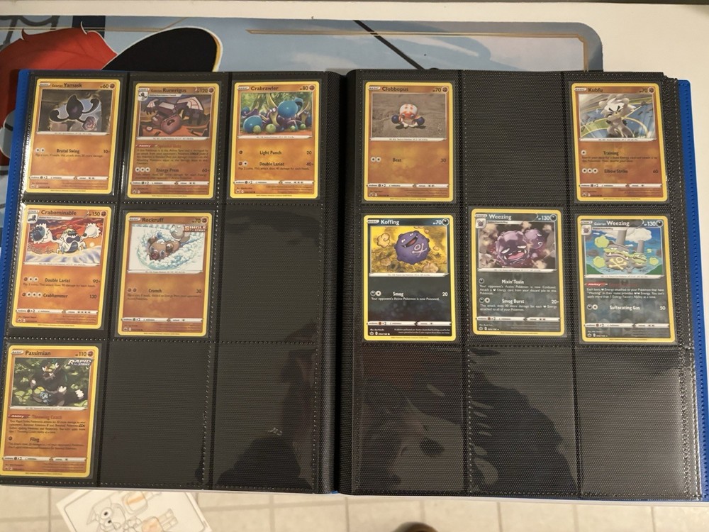 75% Complete Pokemon Chilling Reign Base Set Binder Collection