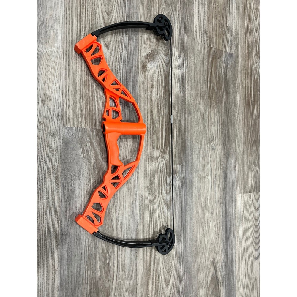 Cabelas Youth Compound Bow Orange Black Right Hand Archery Training Beginner