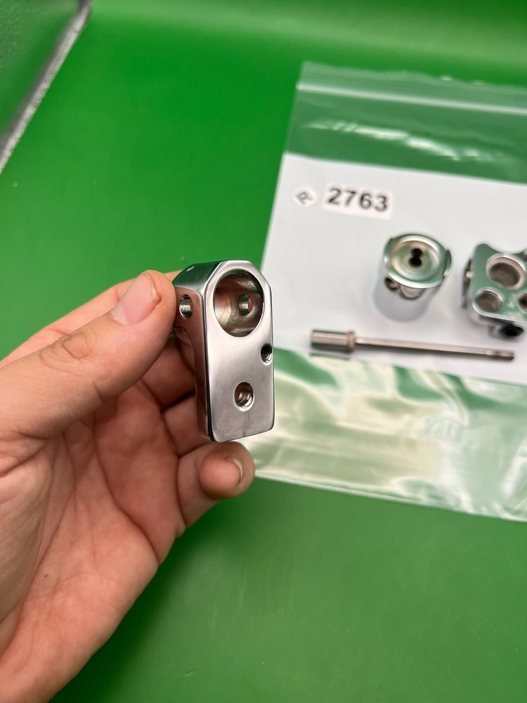 Autococker Vasa, Front Block and Back Block - Chrome Silver