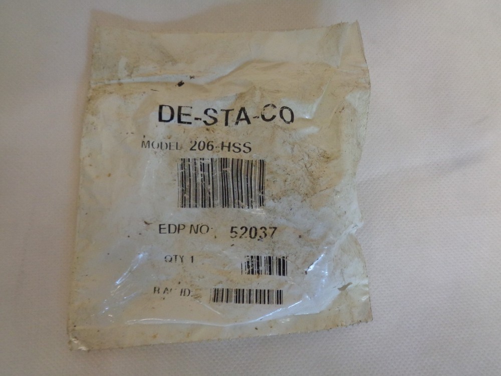 NEW DE-STA-CO 206-HSS HOLD DOWN CLAMP