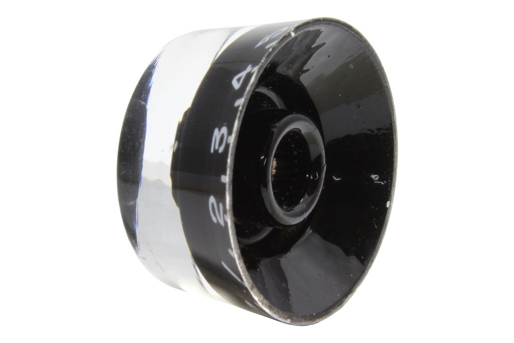 Black Speed Knobs 4pk for Gibson guitars with US fine splines