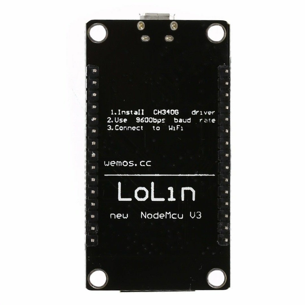 NEW NodeMcu Lua ESP8266 CH340G ESP-12E Wireless WIFI Internet Development Board