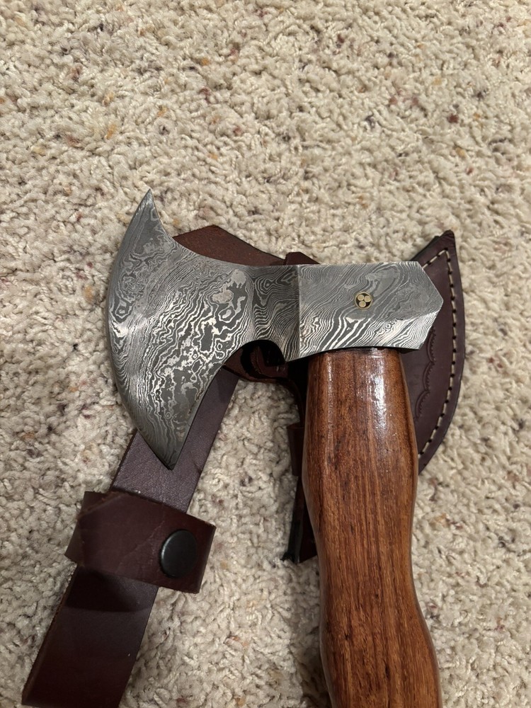 Wood Handle Viking Axe Hatchet