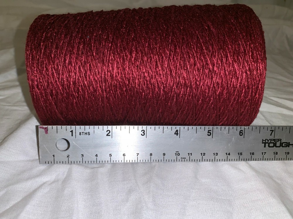 RAYON CONSTRUCTION MASON STRING LINE LINES BONDED TWINE DARK RED 1000 FT